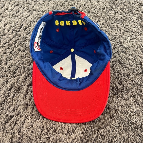 Jeff Gordon 24 Nascar Racing Competitor's View Blue Red Strapback Hat EUC! - Picture 3 of 6